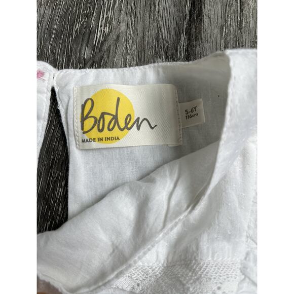 Boden Textured Ruffle Tank White - Picture 5 of 5